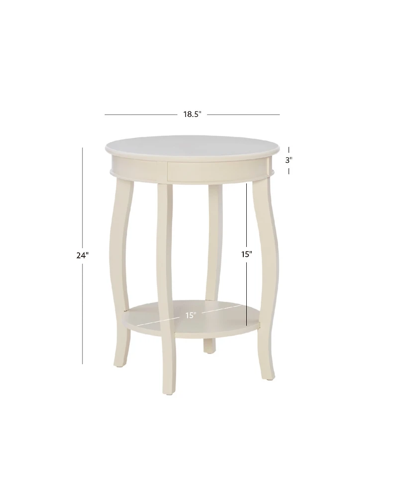 Powell Furniture Andover Round Side Table