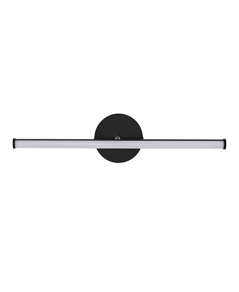 Emerson 20.25" 1-Light Modern Industrial 360-Degree Rotatable Aluminum Integrated Led Vanity Light