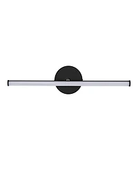 Emerson 20.25" 1-Light Modern Industrial 360-Degree Rotatable Aluminum Integrated Led Vanity Light