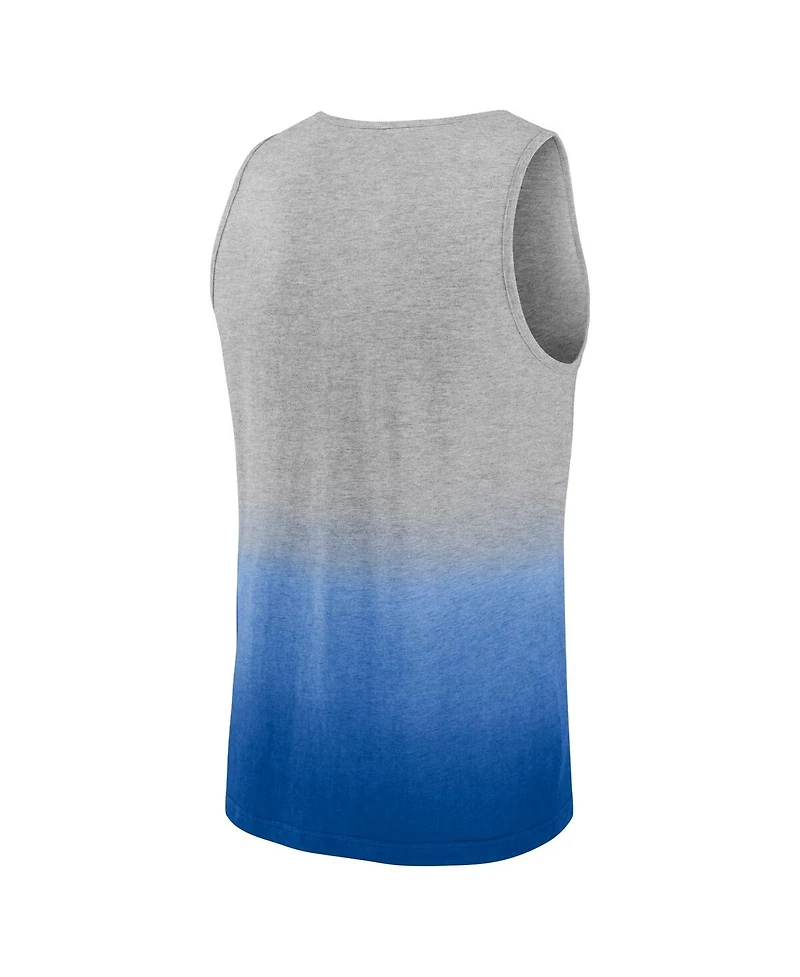 Men's Fanatics Gray, Royal Los Angeles Dodgers Our Year Tank Top