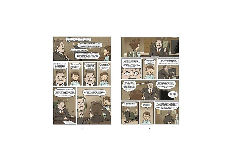 Spy Camp the Graphic Novel by Stuart Gibbs