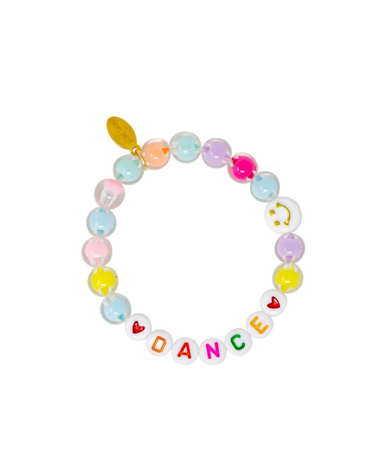 Zomi Gems Girls Dance & Smile Bead Bracelet Set