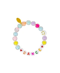 Zomi Gems Girls Dance & Smile Bead Bracelet Set