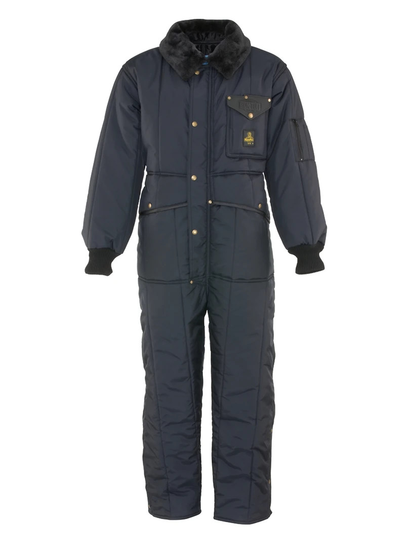 RefrigiWear Iron-Tuff Insulated Coveralls - Ultimate Cold Weather Protection for Work & Outdoor Activities Big Tall