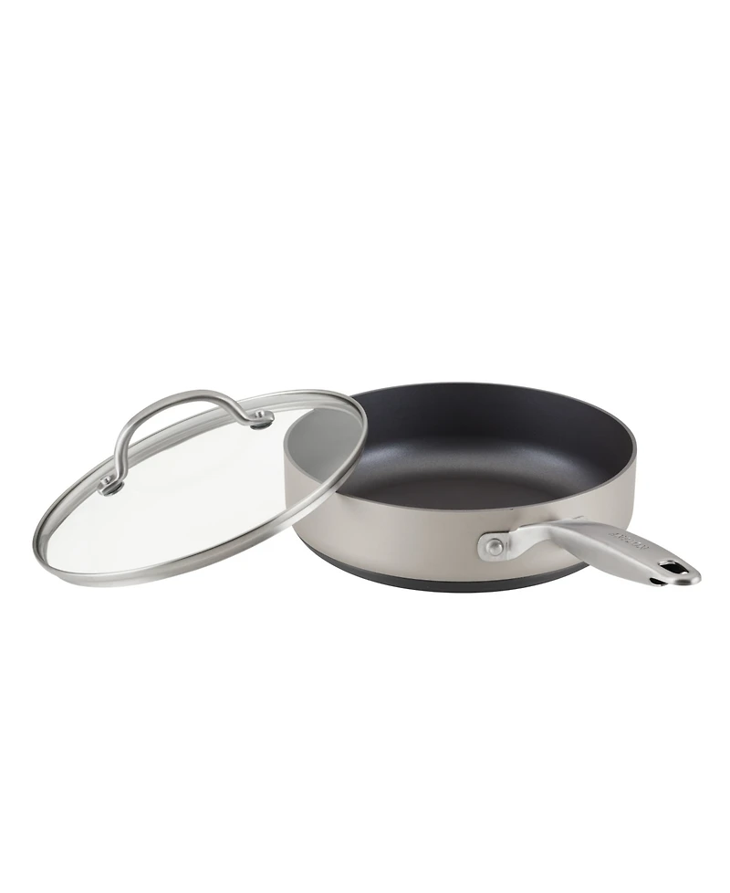 Anolon Achieve Hard Anodized Nonstick 3 Quart Saute Pan with Lid