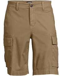 Lands' End Men's 10.5" Traditional Fit Stretch Knockabout Cargo Shorts