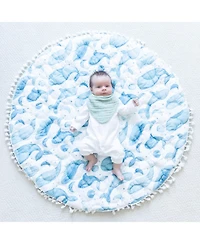Crane Baby Baby Boys Bandana Muslin Bibs, 3 Piece Set