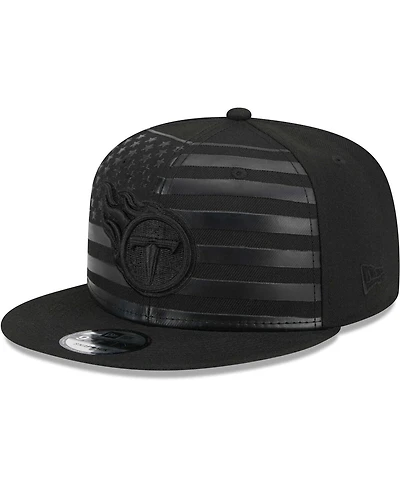 Men's New Era Black Tennessee Titans Independent 9FIFTY Snapback Hat