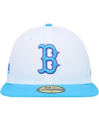 Men's New Era White Boston Red Sox 2007 World Series Vice 59FIFTY Fitted Hat