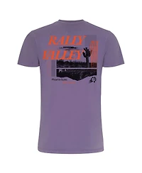 Men's and Women's Sportiqe Purple Phoenix Suns 2023 Nba Playoffs Rally The Valley Bingham T-shirt