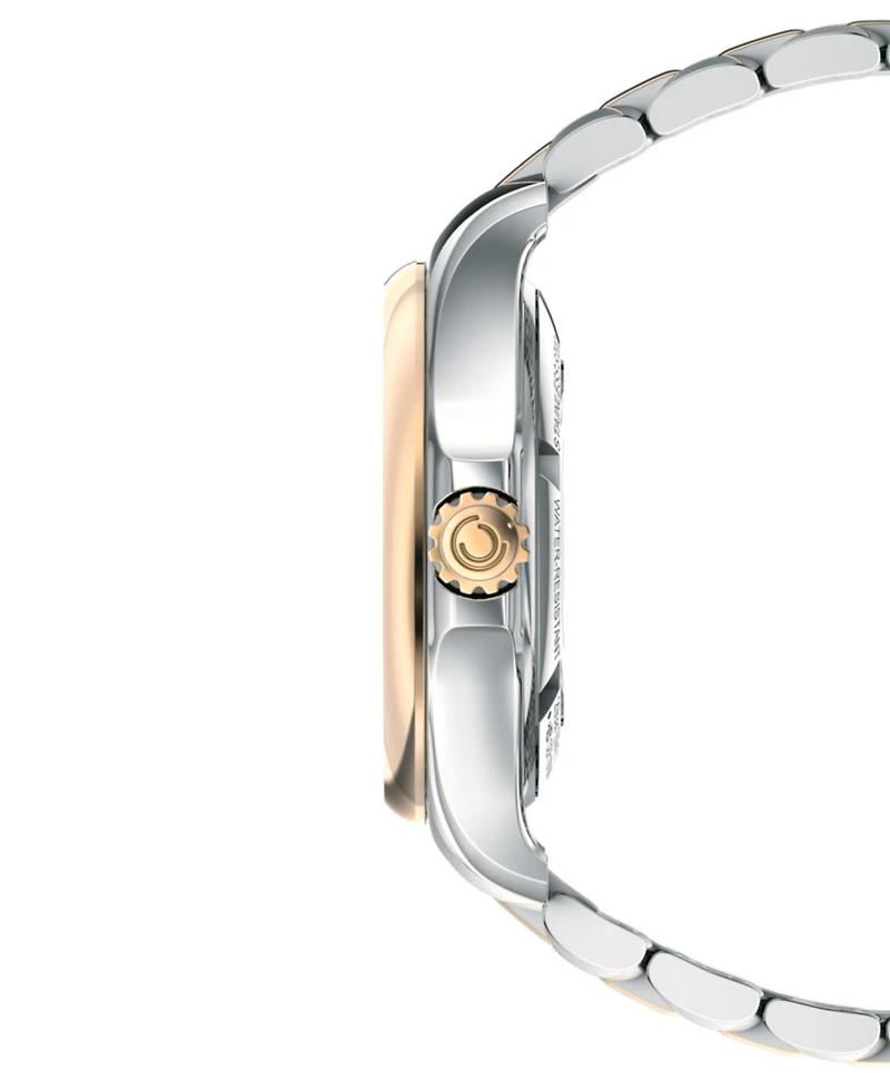 Certina Women's Swiss Automatic Ds Action Diamond Accent Two-Tone Stainless Steel Bracelet Watch 35mm
