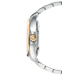 Certina Women's Swiss Automatic Ds Action Diamond Accent Two-Tone Stainless Steel Bracelet Watch 35mm
