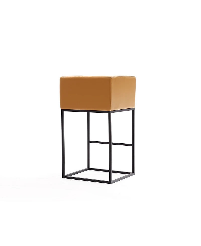 Manhattan Comfort Embassy Leatherette Upholstered Counter Stool