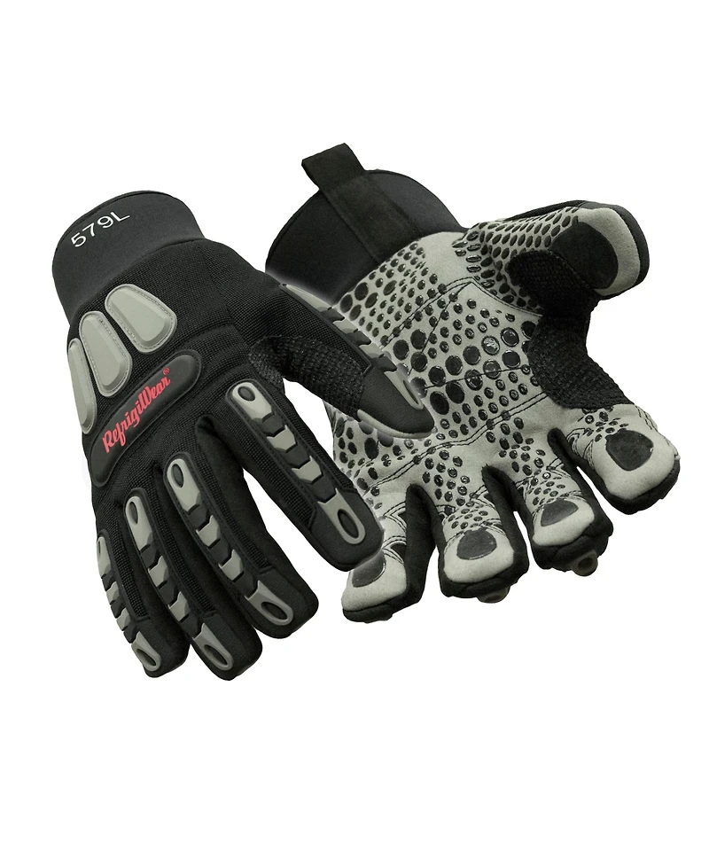RefrigiWear Men's Insulated Impact Pro Glove - Waterproof Winter Work Gloves with Superior Grip