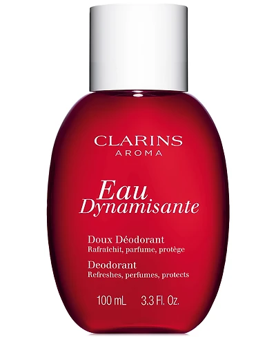 Clarins Eau Dynamisante Antiperspirant, Spray-On Deodorant, 3.4 oz.