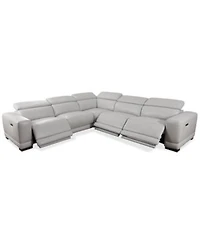 Krofton Beyond Leather Fabric Sectional Collection Created For Macys