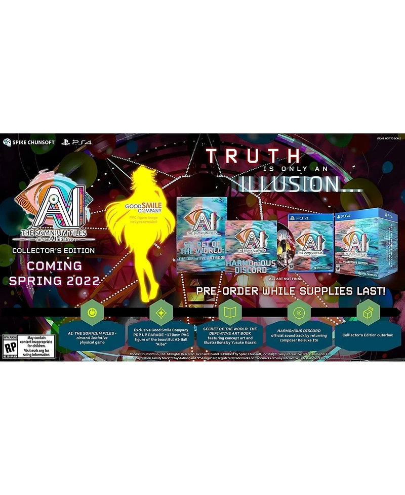 Ai: The Somnium files- nirvanA Initiative Collectors Edition