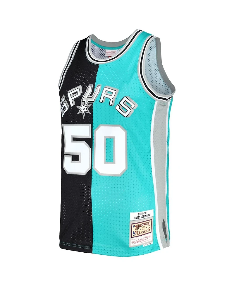 Men's Mitchell & Ness David Robinson Black