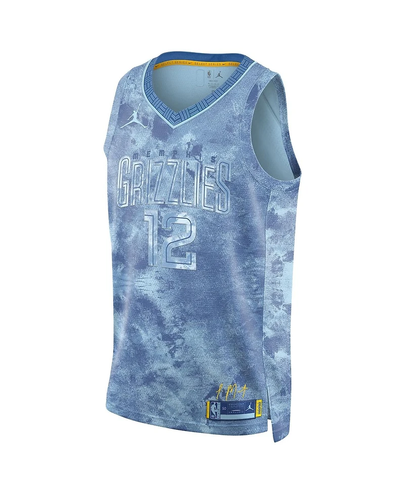 Men's and Women's Nike Ja Morant Light Blue Memphis Grizzlies Select Series Swingman Jersey