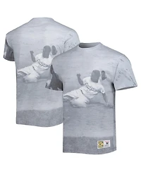 Men's Mitchell & Ness Jackie Robinson Brooklyn Dodgers Cooperstown Collection Highlight Player T-shirt