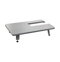 Singer Heavy Duty Gray Sewing Machine with Extension Table