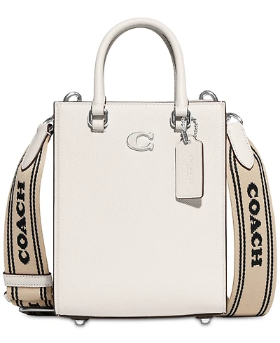 Coach Tote 16 Crossgrain Leather Crossbody Bag