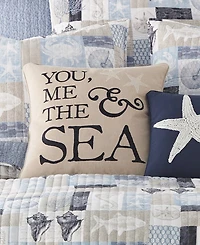 Levtex Cerralvo Embroidered Decorative Pillow, 18" x 18"