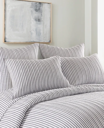Levtex Tobago Stripe Reversible 3-Pc. Quilt Set, Full/Queen
