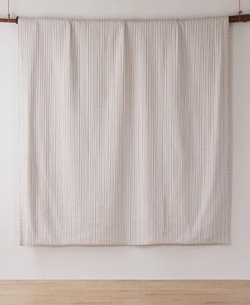 Levtex Tobago Stripe Reversible 3-Pc. Quilt Set, Full/Queen