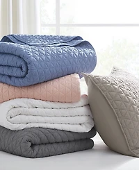 Levtex Homthreads Rowan Enzyme Wash 2-Pc. Quilt Set, Twin/Twin Xl