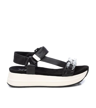 Women's Platform Sandals By Xti, Black