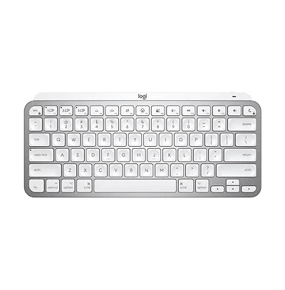 Logitech Mx Keys Mini Tkl Bluetooth Keyboard For Apple mac Os, iPad Os - Pale Gray