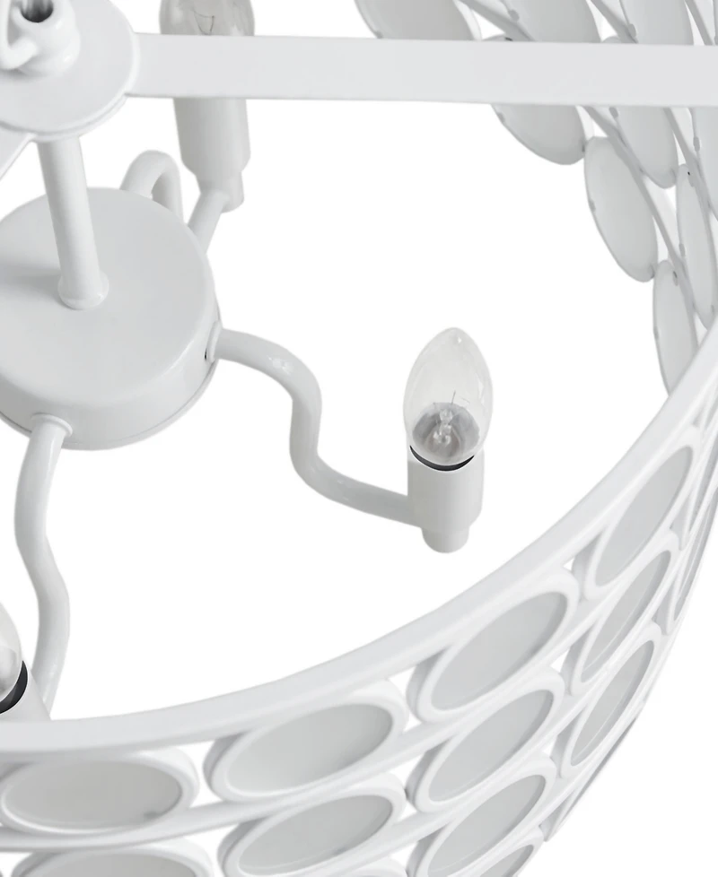 Hampton Hill Abbot 4-Light Drum-Shaped Chandelier