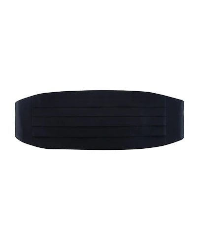 Trafalgar Sutton Solid Color Silk Cummerbund