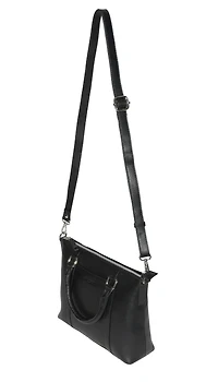 Club Rochelier Leather Crossbody Bag with Top Handles