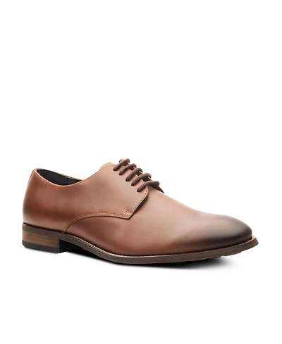 Blake McKay Men's Men s York Oxford Dress Casual Lace-Up Plain Toe Derby Leather Shoes