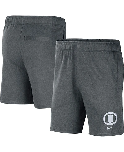 Men's Nike Gray Oregon Ducks Fleece Shorts
