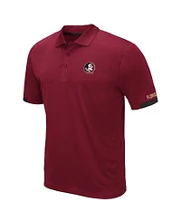 Men's Colosseum Garnet Florida State Seminoles Big and Tall Santry Polo Shirt