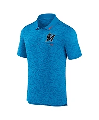 Men's Nike Blue Miami Marlins Next Level Performance Polo Shirt