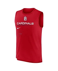 Men's Nike Red St. Louis Cardinals Exceed Performance Tank Top