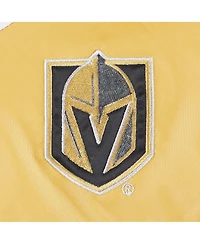 Women's Tommy Hilfiger Black, Gold Vegas Golden Knights Staci Half-Zip Windbreaker Jacket