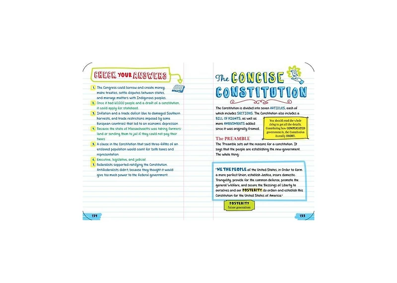 Everything You Need to Ace U.s. History in One Big Fat Notebook, 2nd Edition- The Complete Middle School Study Guide by Workman Publishing