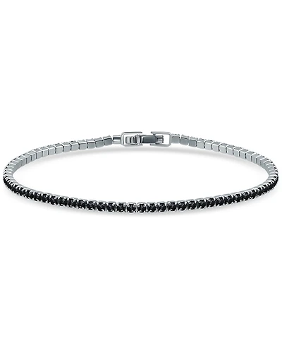 Giani Bernini Cubic Zirconia Tennis Bracelet Sterling Silver, Created for Macy's