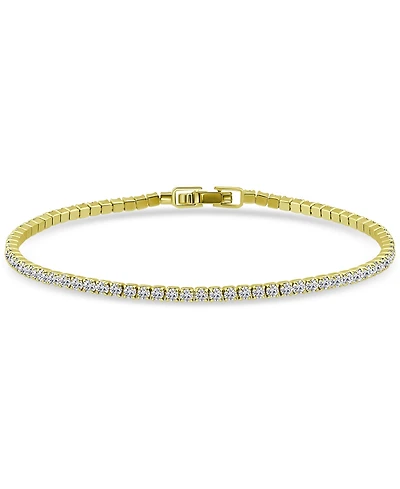 Giani Bernini Cubic Zirconia Tennis Bracelet Sterling Silver, Created for Macy's