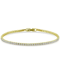 Giani Bernini Cubic Zirconia Tennis Bracelet Sterling Silver, Created for Macy's