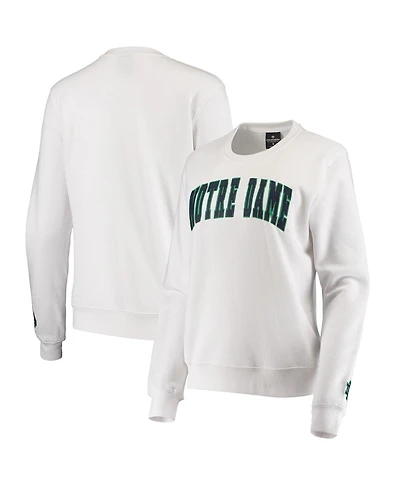 Colosseum Women's Notre Dame Fighting Irish Campanile Pullover Sweatshirt
