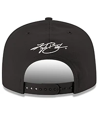 Men's New Era Black Kyle Busch 9FIFTY Flawless Adjustable Hat