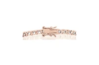 Exquisite 4MM Cubic Zirconia Tennis Bracelet