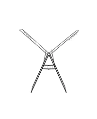 Hang on Clothes Drying Rack, 82', 25 Meters