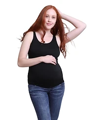 Women's Maternity Scoop Neck Tank